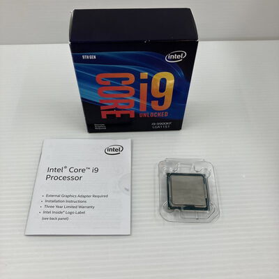 【秋葉原本店】中古  INTEL Core i9 9900KF (1151/3.60GHz/16M/C8/T16) 139475 