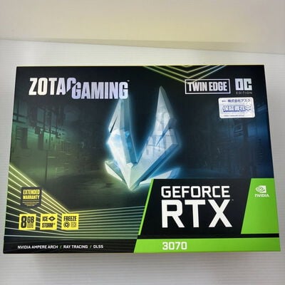 【秋葉原本店】中古  ZOTAC GAMING GeForce RTX 3070 Twin Edge OC ZT-A30700H-10P (RTX3070 8G) 143904 