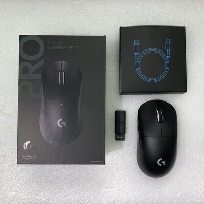 【甲府飯田店】中古  Logicool PRO X SUPERLIGHT 2 G-PPD-004WL-BKd 4720001616 