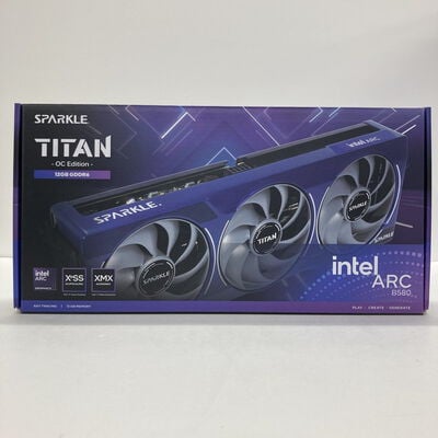 【神戸・三宮店】中古  SPARKLE Intel Arc B580 TITAN OC SB580T-12GOC ArcB580/12GB(GDDR6) 3430005939 