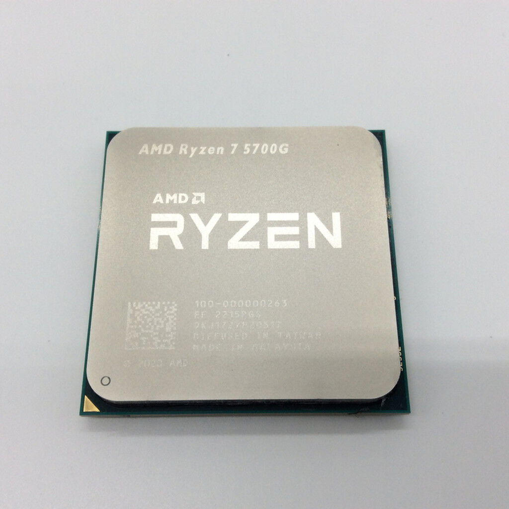 中古 AMD RYZEN 7 5700 CPU 本体 中古 AMD Ryzen 7 5700G (AM4/3.8GHz/20M/C8/T16/65W) 146739