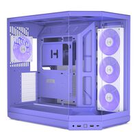 HYTE  Y50 RGB Taro Milk (E-ATX ガラスパネル パープル) 