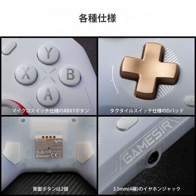 GameSir  Cyclone2 Bundle Black (ワイヤレス ゲームパッド ブラック) 