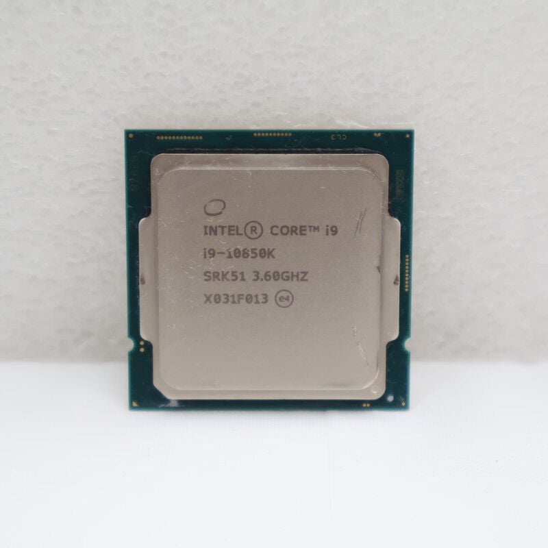 中古 INTEL Core i9 10850K (1200/3.6G/20M/C10/T20) 143397 （388607
