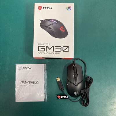 【富山本郷店】中古  MSI CLUTCH GM30 GAMING MOUSE 4760000797 