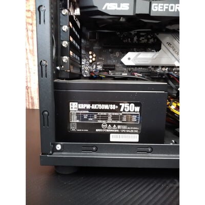 【富士青葉店】中古  Original PC(Intel Core i7 9700F/16GB/SSD670GB/DVDマルチ/NVIDIA GeForce GTX 1660 Ti 6GB/W11H64 MAR) 175920 