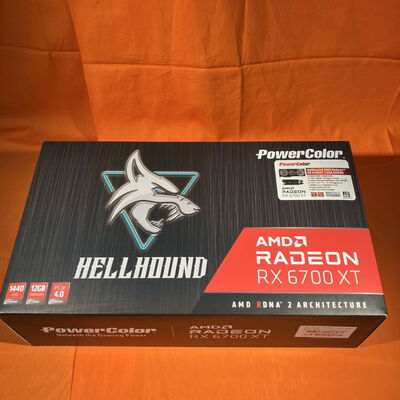 【なんば店】中古  PowerColor AXRX 6700XT 12GBD6-3DHL (RX6700XT 12GB) 144983 