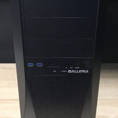 【松山環状枝松店】中古  THIRDWAVE GALLERIA ZF (Corei7-9700K/16GB/SSD500GB/無し/RTX2070 8GB/W10H) 4560001239 
