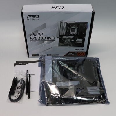 【札幌店】中古  ASRock B650M Pro X3D WiFi(B650M AM5 mATX DDR5) 3480036207 