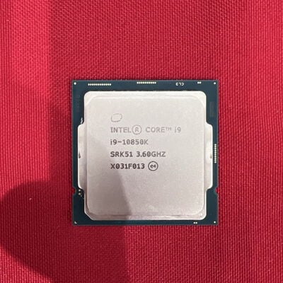 【静岡東瀬名店】中古  INTEL Core i9 10850K (1200/3.6G/20M/C10/T20) 143397 