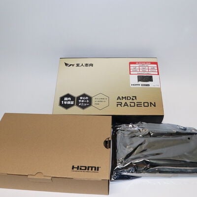 【札幌店】中古  玄人志向 RD-RX7600-E8GB (RX7600 8G) 162748 