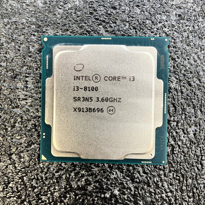 【熊本浜線店】中古  INTEL Core i3 8100 (1151/3.60GHz/6M/C4/T4) 136202 