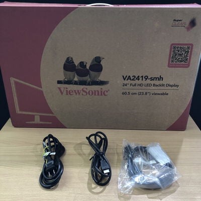 【甲府飯田店】中古  Viewsonic VA2419-SMH-7 (23.8”W 1A1H 5ms IPS) 182907 