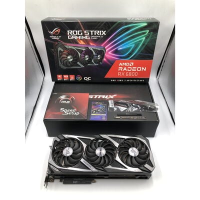 【水戸赤塚店】中古  ASUSROG-STRIX-RX6800-O16G-GAMING(Radeon RX6800 16GB) 4680003602 