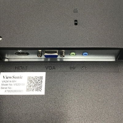 【白山FM松任店】中古  Viewsonic VA2414-MH (23.8"W 1A1H IPS) 4950001631 