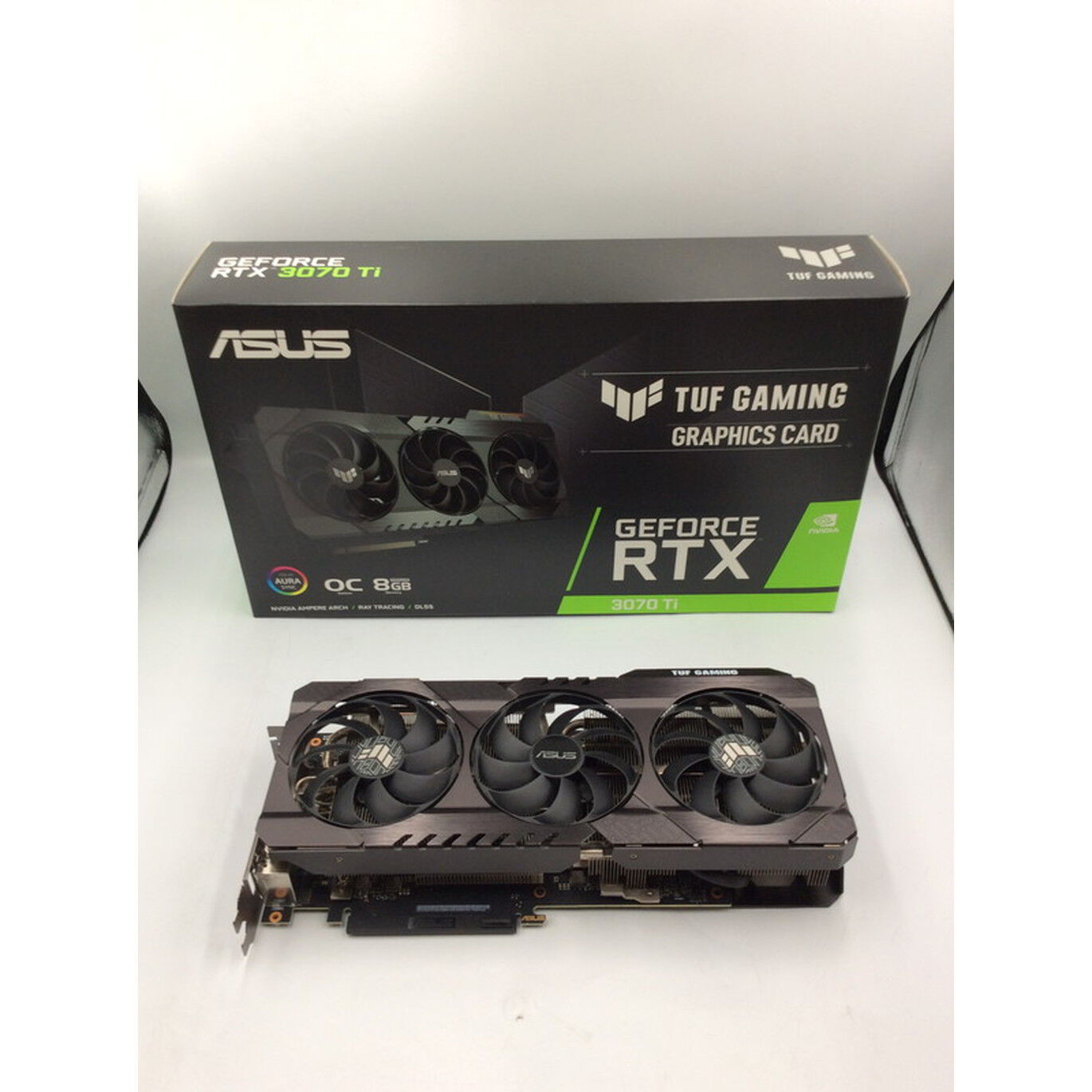 ASUS TUF GAMING RTX3070ti 中古品 中古】ASUS TUF-RTX3070TI-O8G-GAMING RTX3070Ti/8GB(GDDRX6)【EC