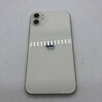 中古  【SIMロック解除済み】【docomo】 Apple iPhone11 128GB (ホワイト) MWM22J/A 155376 