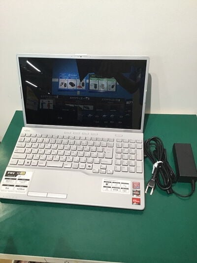 【浦添城間店(沖縄)】中古  Fujitsu LIFEBOOK FMVA450JSA(Ryzen 5 5500U/8GB/SSD256GB/W11H) 4780001662 