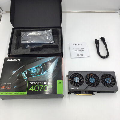 【白山FM松任店】中古  GIGABYTE　GV-N407TEAGLE OC-12 4950002095 
