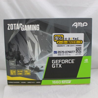 【通販センター】中古  ZOTAC ZT-T16620D-10M (GTX1660 SUPER AMP) 141209 