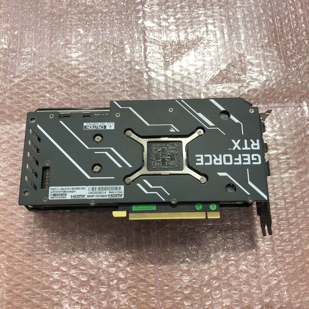 中古 玄人志向 GG-RTX3070Ti-E8GB/DF GALAKURO GAMING（RTX3070Ti 8GB