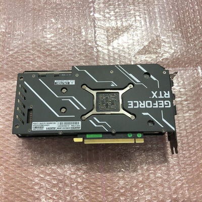 【宮崎恒久店】中古  玄人志向 GG-RTX3070Ti-E8GB/DF GALAKURO GAMING（RTX3070Ti 8GB） 3480037337 