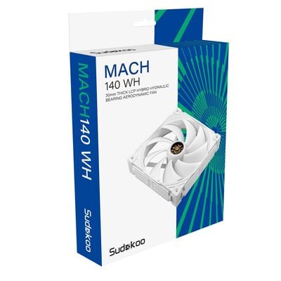 Sudokoo  MACH 140 WHITE MACH140-WH (140mm ホワイト) 