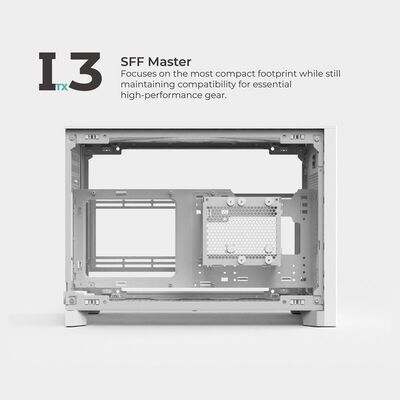 MONTECH  TEN White (MicroATX ホワイト) 