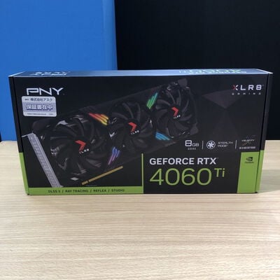 【甲府飯田店】中古  PNY GeForce RTX 4060Ti VERTO 8GB (RTX4060Ti 8GB) 4720002130 