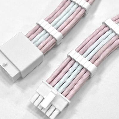 ドスパラセレクト  PSUEX-12V-PASTELPINK (電源延長ケーブル) 