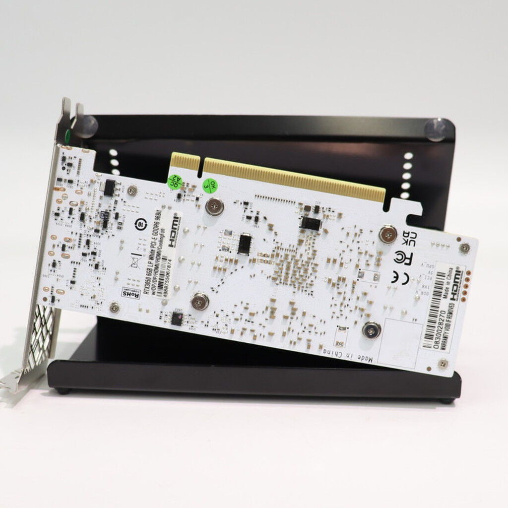 中古 玄人志向 GK-RTX3050-E6GB/WHITE/LP (RTX3050 6GB) 166371