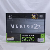 中古  MSI GeForce RTX 5070 12G VENTUS 2X OC（RTX5070 12GB） 3480041631 