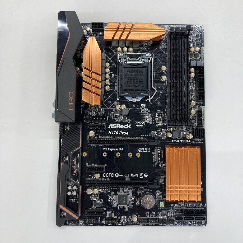 中古 ASRock H170 Pro4 (H170 1151 ATX DDR4) 131009