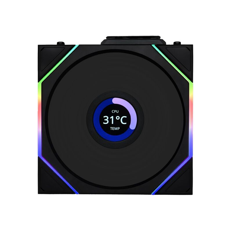 Lian-Li UNI FAN TL 120 LCD WIRELESS BK 3Pack UF-TL120-LCD-WLS-3B