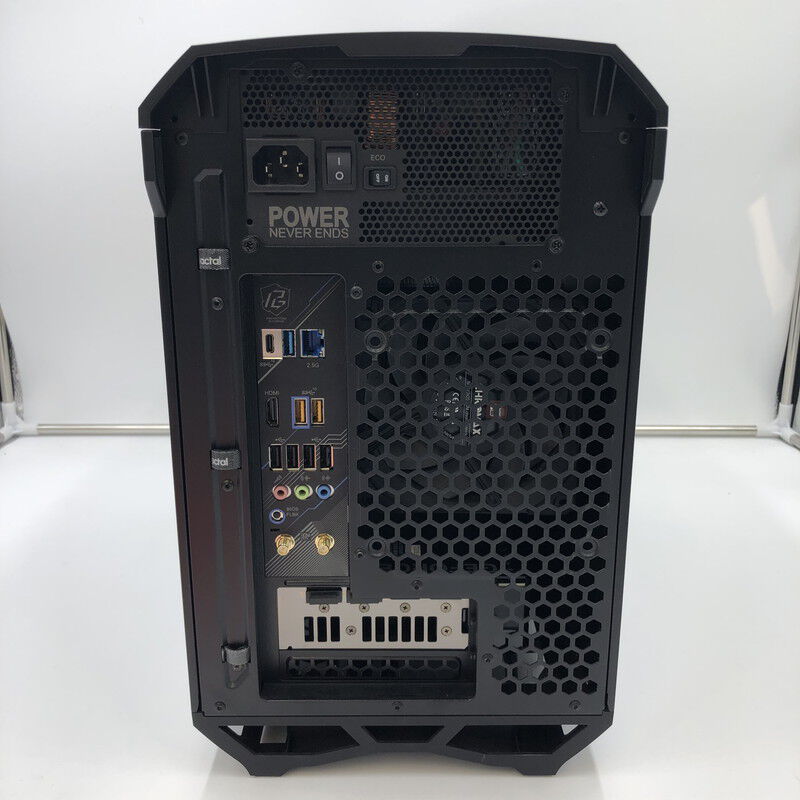 自作パソコン　黒 スリムデスクトップPC USBポート搭載 中古 自作PC(Ryzen 7 9800X3D/32GB/SSD1TB/RTX4070TiSuper/W11H