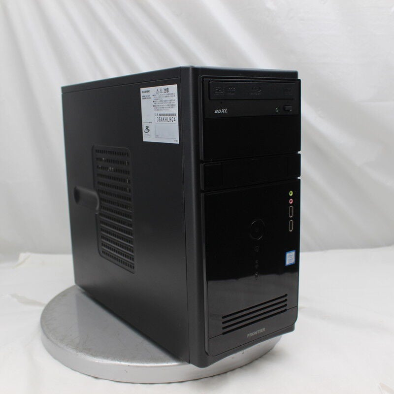 Core i7 8700／無線LAN内蔵／16GB／SSD256／HDD500⑦ 中古 インバースネット FRONTIER(Intel Core i7 8700/16GB DDR4 (PC4