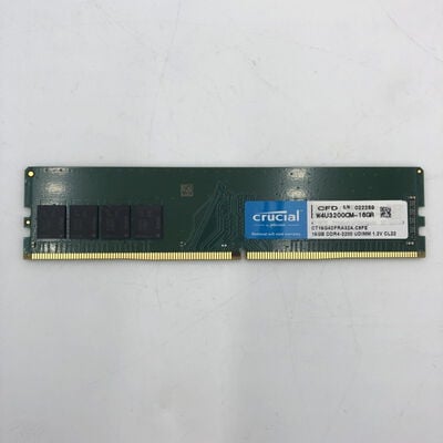 【福井日之出店】中古  PC4-25600 16GB デスクトップ用(DDR4-3200) 140728 