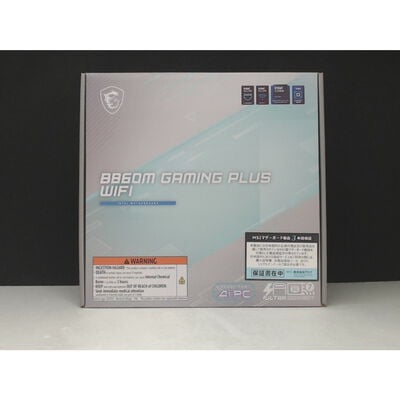 【前橋ｲﾝﾀｰｱｶﾏﾙ店】中古  MSI B860M GAMING PLUS WIFI (B860 1851 mATX DDR5) 175462 