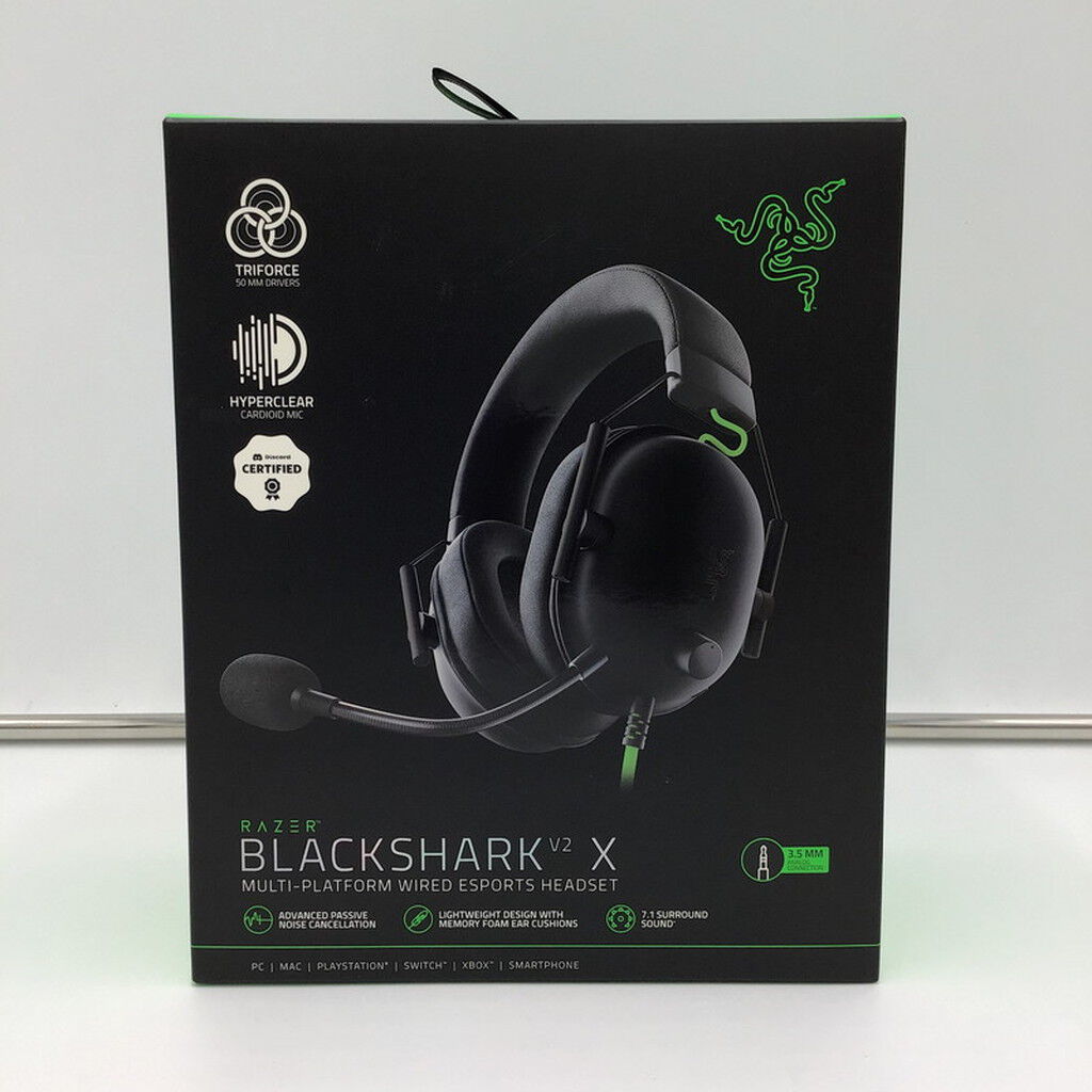 中古 Razer BlackShark V2 X (RZ04-03240100-R3M1) 4950001754