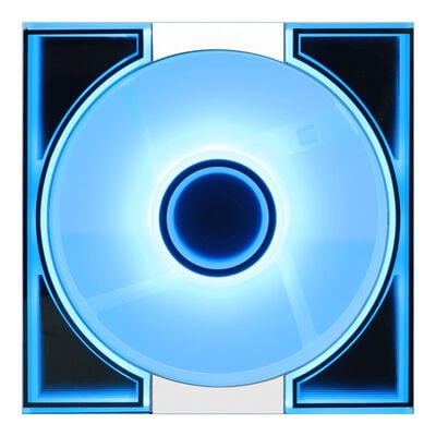 darkFlash  DM8 DM8-WHITE-SINGLEFAN (120mm ホワイト ARGB) 