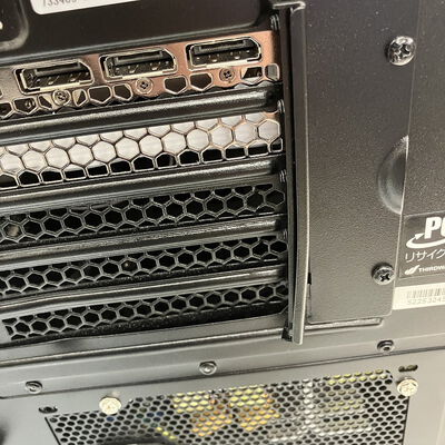 【新潟店】中古  THIRDWAVE GALLERIA RM7R-R46T(Ryzen 7 5700X/32GB/SSD2TB+1TB/なし/RTX4060Ti 8GB/W11H) 3290007321 