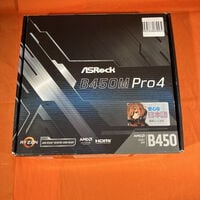 中古  ASRock B450M Pro4 (B450 AM4 mATX DDR4) 137907 