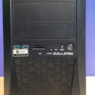 【松山環状枝松店】中古  THIRDWAVE GALLERIA ZZ (i9 9900K/32GB/SSD1TB/HDD4TB/DVD-ROM/RTX2080Ti 11GB/W10H) 4560001059 