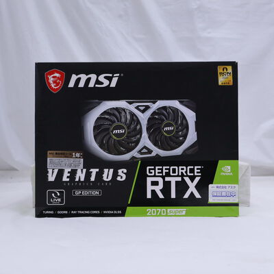 【通販センター】中古  MSI GeForce RTX 2070 SUPER VENTUS GP（RTX2070SUPER 8GB） 3480043309 