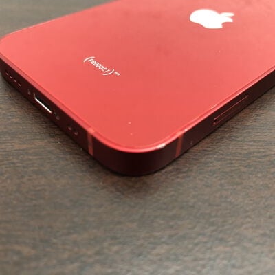【福山ココローズ店】中古  【au版SIMフリー】Apple iPhone13 mini 5.4インチ 128GB (PRODUCT)RED  MLJG3J/A 147392 
