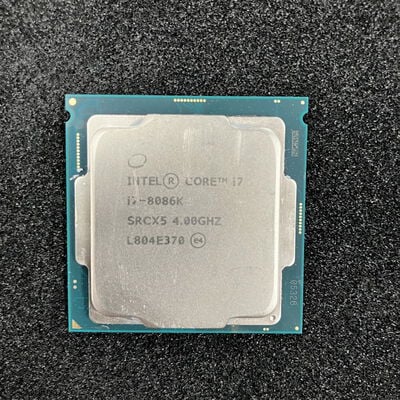 【大須店】中古  INTEL Core i7 8086K (1151/4.0GHz/12M/C6/T12) 138483 