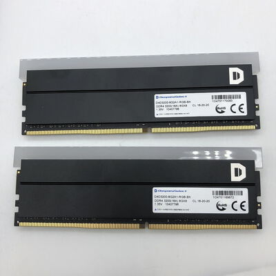 【宇都宮鶴田店】中古  8GB 2枚組(合計16GB) PC4-25600/DDR4-3200 デスクトップ用 190923 
