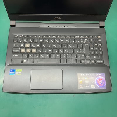 【浦添城間店(沖縄)】中古  MSI Katana 15 B12VGK-039JP (i7-12650H/16GB/SSD1TB/RTX4070/W11H) 4780001108【11/13値下げ!】 