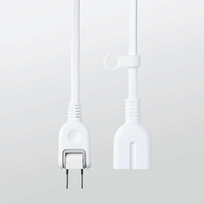 エレコム  シャッター付き電源延長コード1m 