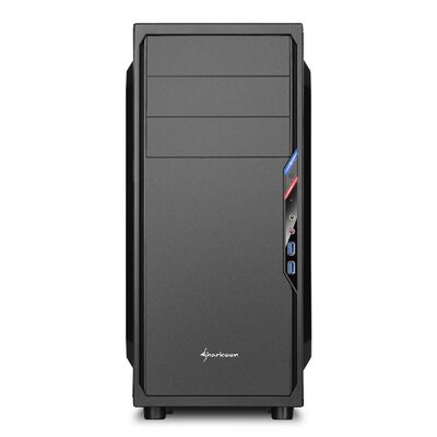 Sharkoon  SHA-VS4-WBK (ATX アクリルウィンドウ ブラック) 